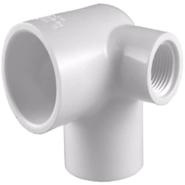 Charlotte Pipe And Foundry Charlotte Pipe Schedule 40 0.75 in. Slip x 0.25 in. dia. FPT PVC Side Outlet Elbow 4000492 - main